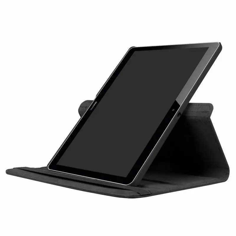 Стеклянный чехол для huawei mediapad t3 10 искусственная кожа 9 6 дюйма вращающийся