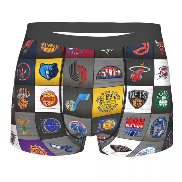 Basketball Underpants Breathbale Panties Male Underwear Print