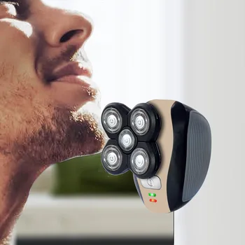 

5 in 1 Electric Shaver Razor Clipper Kit USB Charging Beard Grooming Trimmer Clipper and Hair Razor Epilator Remover