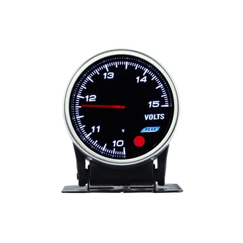 

BEZEL MG2701 voltmeter Gauge analog voltage Volts Gauge 52mm 12V car dual input power supply 10 colors