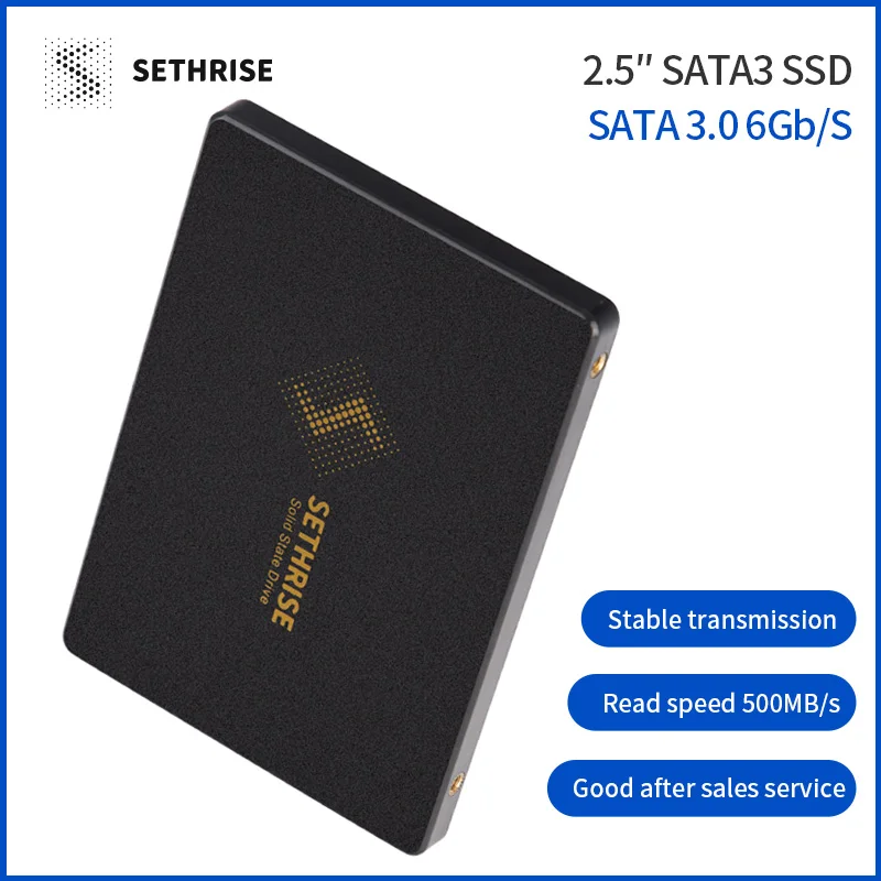Sethrise-disco duro de estado sólido para ordenador de escritorio, unidad SSD de 120G/128G/240G/256G SATA3.0 para ordenador de escritorio y portátil