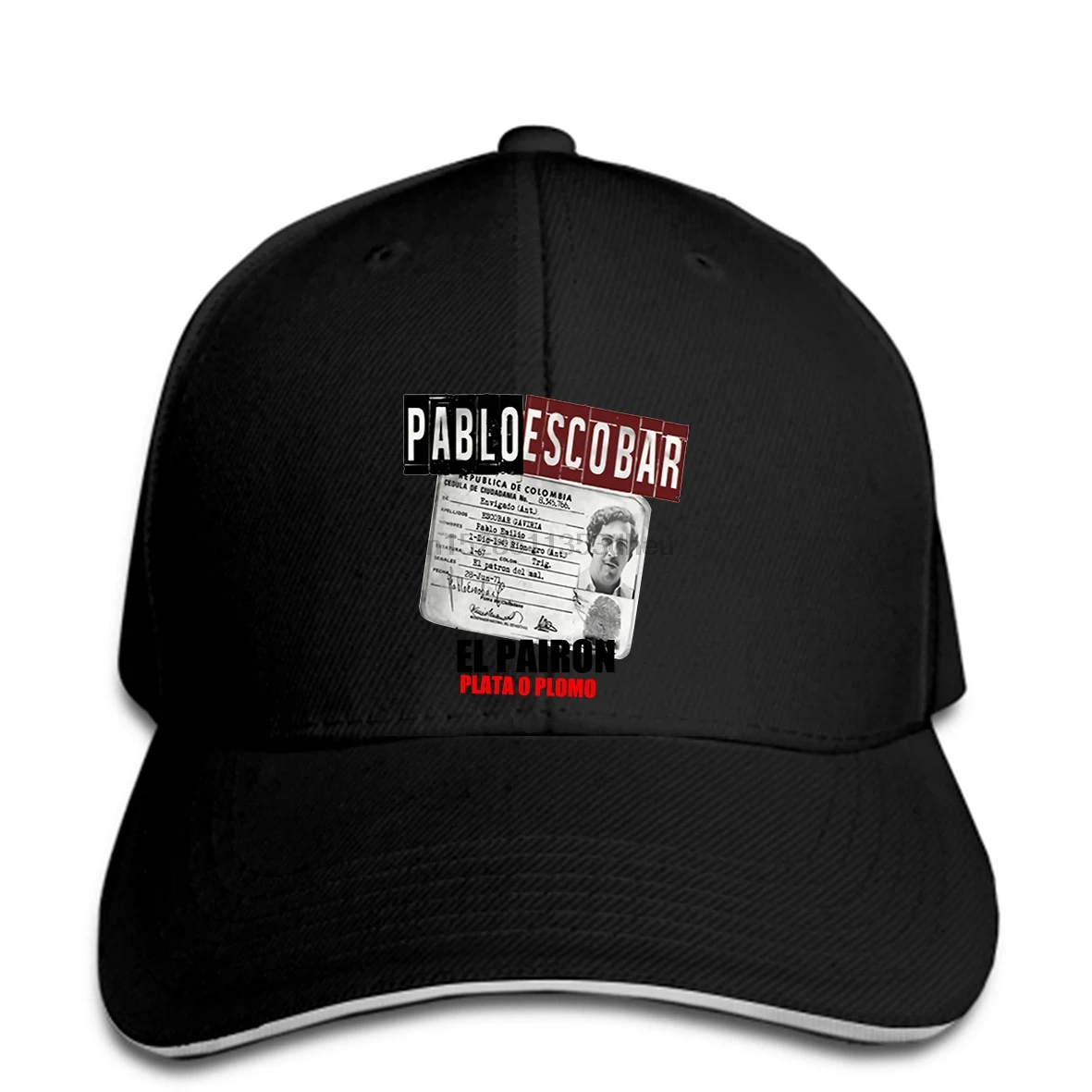 Новая мужская бейсболка, бейсболка, кепка PABLO ESCOBAR MEDELLIN SCARFACE snapback, остроконечная Кепка