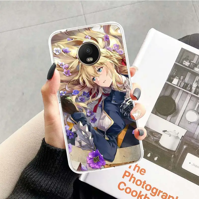 TR138-3 Noragami Йато аниме чехол для Motorola Moto G7 G6 G5S G5 E4 плюс G4 E5 играть X4 Мощность TPU с рисунком индивидуальная крышка телефона - Цвет: TR138-3