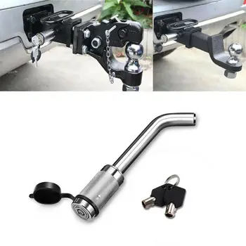 

5/8" Trailer Hitch Lock Premium Aluminum Hitch Pin With Two Keys For Heavy Duty Tow Locking Car Accessories