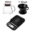 2-4 Cups Black Set