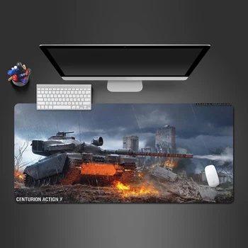 

Hot World Of Tanks Mouse Pad Lock Side Game Mouse Pad Player Mousepad Computer Mouse Pad Laptop Rubber Mat Professional Game Pad