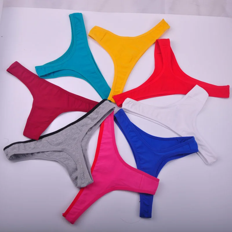 Новые разноцветные сексуальные удобные кружевные Трусы-стринги, нижнее белье для женщин, 1 шт. ah852