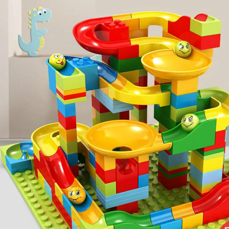 

Slide Building Blocks Children's Small Particles Multi-Function Building Blocks Assembled Slide Educational Boys and Girls Toys