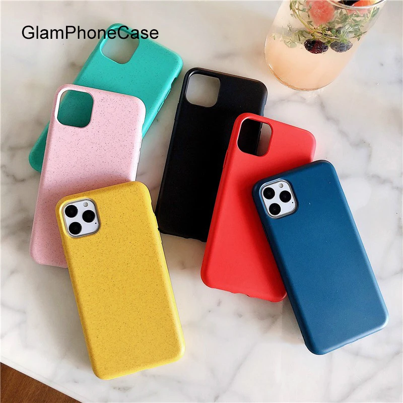 GlamPhoneCase пшеничный соломенный чехол для телефона iPhone11Pro/Max X XS Max XR Мягкий