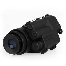 Открытый охотничий прицел ночного видения монокулярное устройство водонепроницаемые очки ночного видения PVS-14 цифровой ИК-подсветкой
