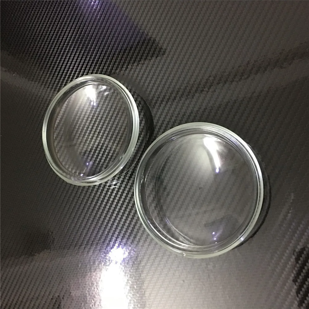 

2PCS 9cm Fog Lights Lamps Anti-fog Glass Tempered Glass For Ford Focus MK2/3 Fusion Fiesta Tourneo Transit 2001-2015