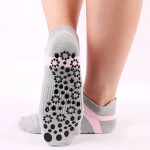 Горячая Распродажа, новые носки для пилатеса и балета, носки для танцев, носки для велоспорта, Нескользящие хлопковые спортивные носки для йоги