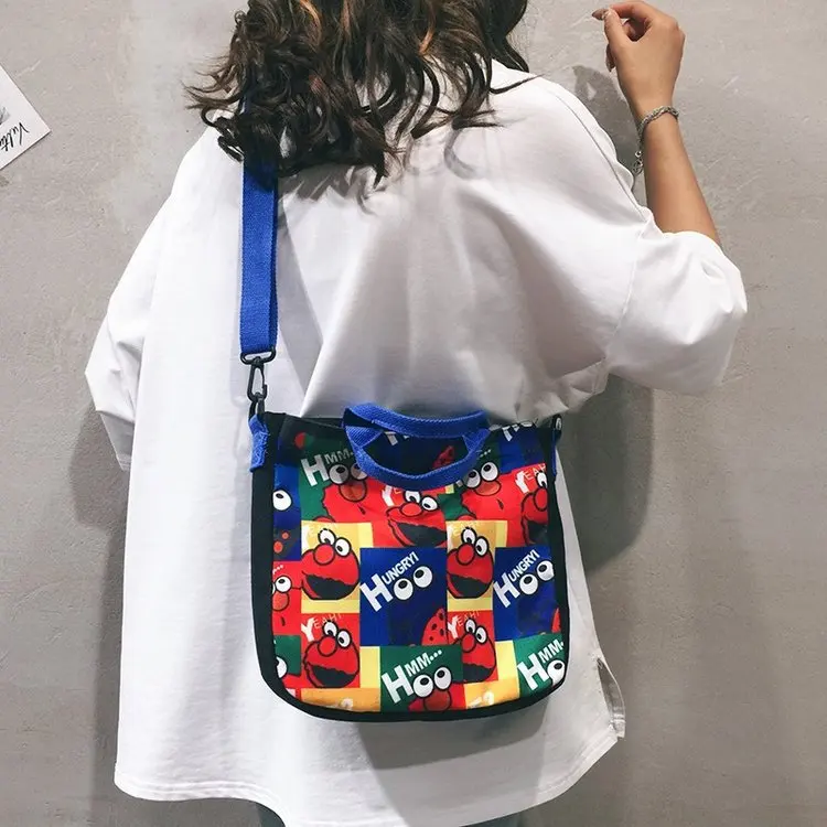 Летняя новая стильная женская Холщовая Сумка через плечо Холщовая Сумка конфетного цвета/ручная сумка от производителя оптом Cr