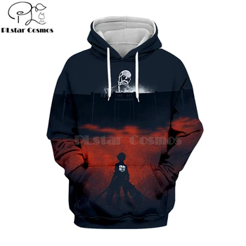 

2020 Attack on Titan hoodies Shingeki no Kyojin Legion Cosplay Costume Quality Eren Yeager 3d hoodies/sweatshirts/Jacket-19