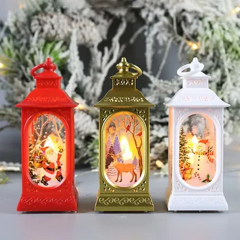 

Home Decor Christmas Decorations Night Light LED Christmas Wind Lantern NEW Household products New 917