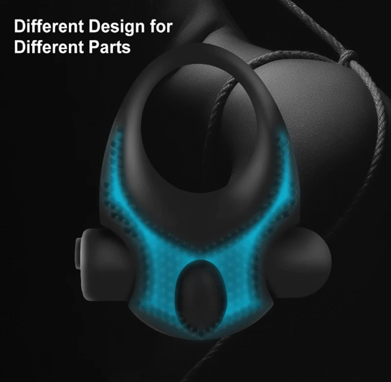 Задержка эякуляции кольцо для пениса 10 скоростей вибратор USB зарядка силиконовый