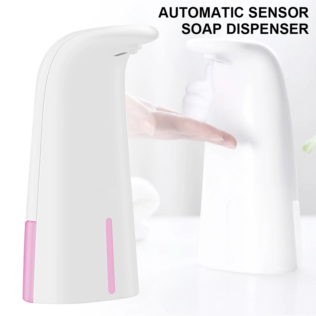 

Automatic Liquid Soap Dispenser Infrared Foam Soap Dispenser Induction Sensing Hand Sanitizer Bottle For Bathroom Kitchen Hotel