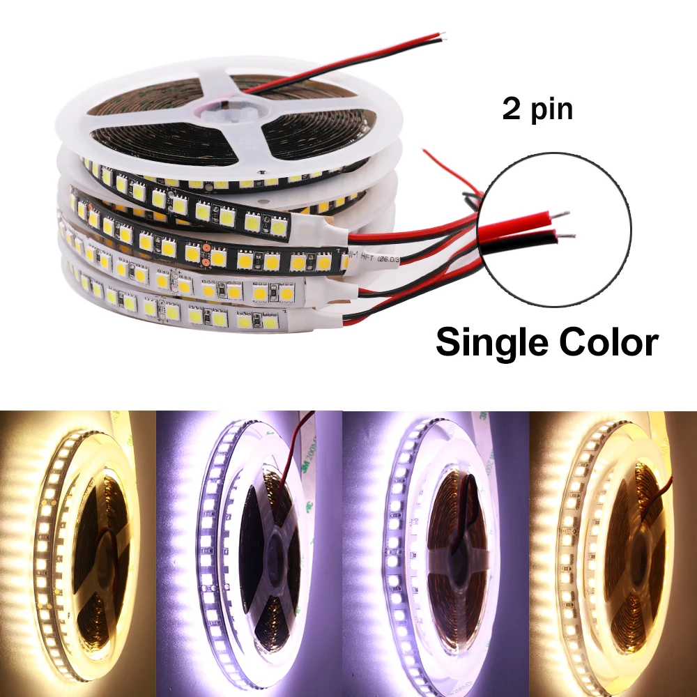 luz de tira smd5050 120 leds m