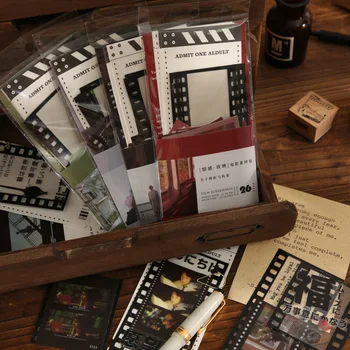 

Mohamm 54Pcs Emotion And Projection Series Stickers Decoration Scrapbooking Paper Creative Stationary School Supplies