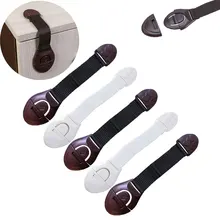 5 шт./лот, дверные ящики для шкафа, холодильник, туалет, защитные замки для детей, пластиковые замки для безопасности, ремни для защиты младенцев