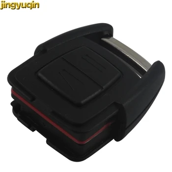 

Jingyuqin 20pieces/lot 2 Buttons Remote Car Key Shell for Vauxhall Opel Astra Zafira Omega Vectra Car Key Case Fob Car Cover