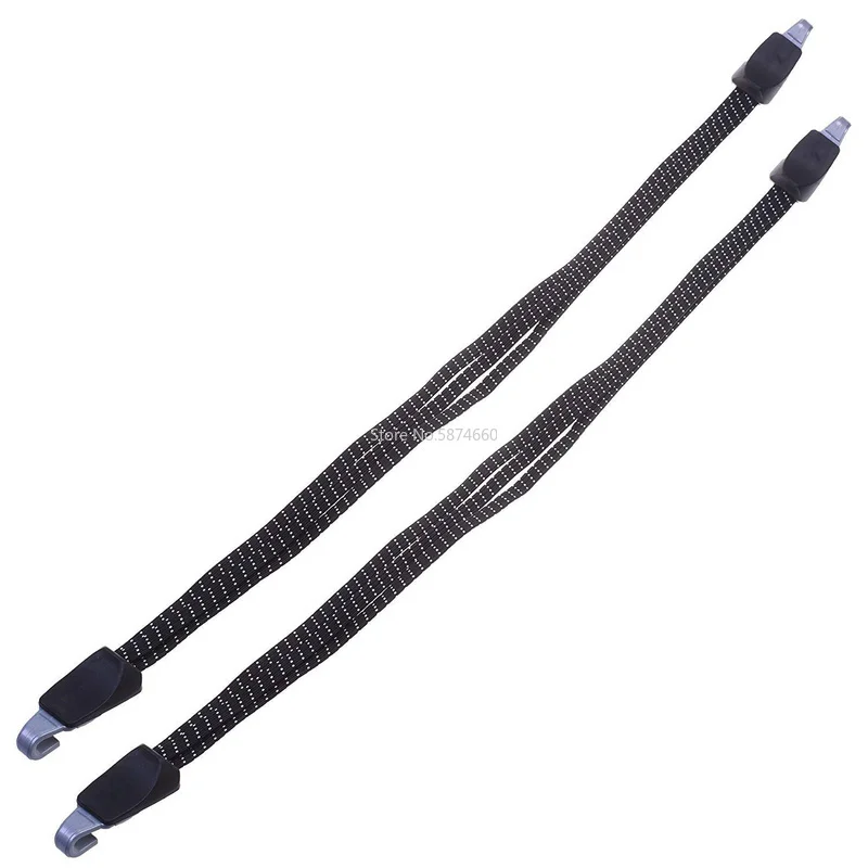 Bicycle Luggage Rope Mountain Bike Elastic Straps Cord Hooks 1PC