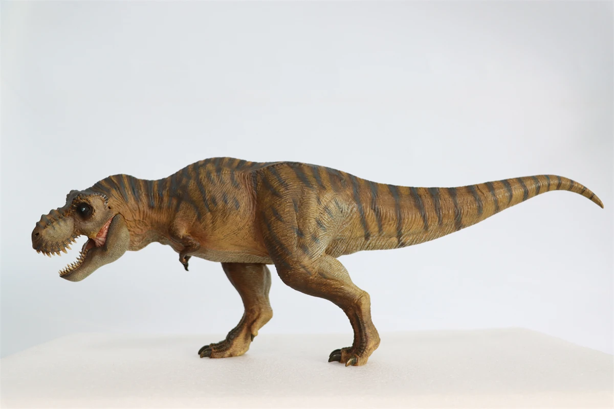 In Stock Nanmu 1:35 Tyrannosaurus Rex The Once and Future King Obsidian Mountains Figure Animal Model T-Rex Trex Dinosaur Toy sexy police woman costume