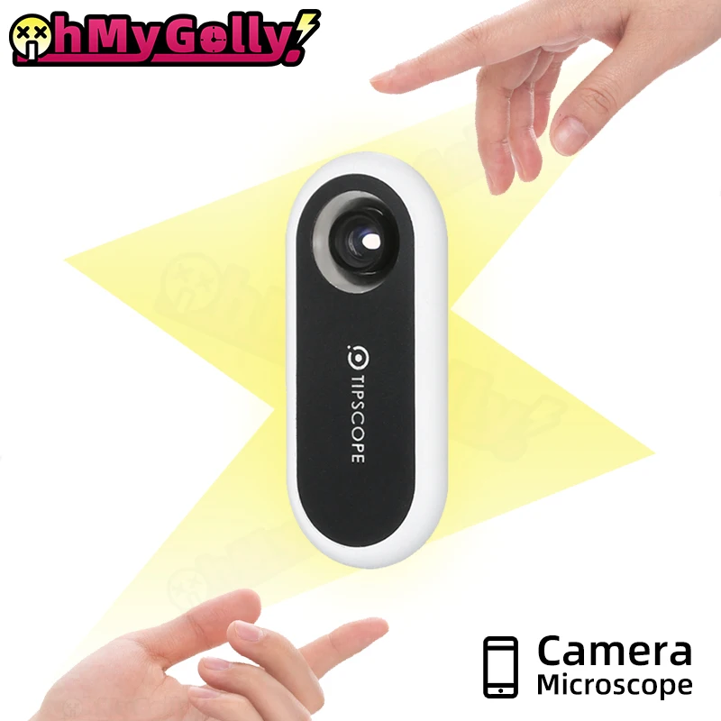 

TIPSCOPE Microscope Mobile phone Camera Magnifier Magnification Lens hot Android iOS Portable 20X-400X Electronic camera lens