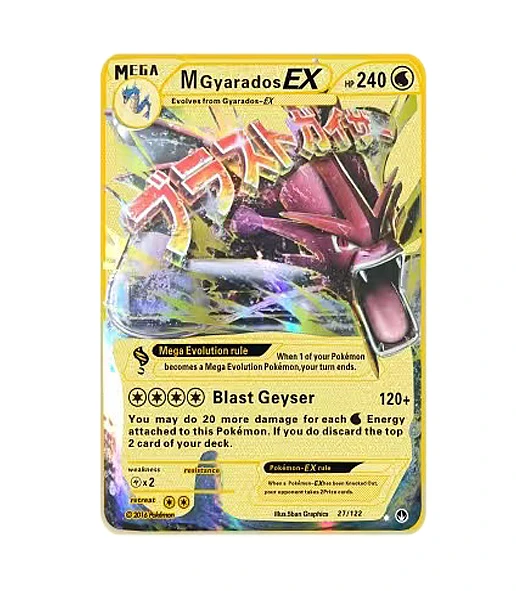 NEW Pokemon Gold Metal Flash Mewtwo Mew Big Pikachu Charizard Game Battle Collection Trading Action Figure Model Card for Kid 21