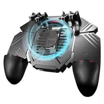 

AK77 Six Fingers PUBG Mobile Joystick Game Controller Game Pad Trigger Shooting Gamepad USB charging Joysticks for PUBG