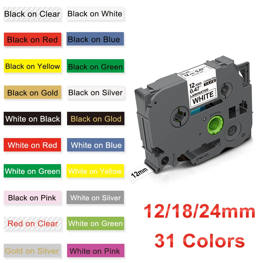 12/18/24Mm 231 Label TZ231 TZ241 TZ251 Pita Dilaminasi TZ 231 ...