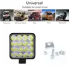 4Pcs Car LED Bar Worklight 48W Offroad Work Light 12V Auto Light Fog Lamp off road 4x4 LED Tractor Spotlight for Truck ATV 4 i ► Photo 3/6