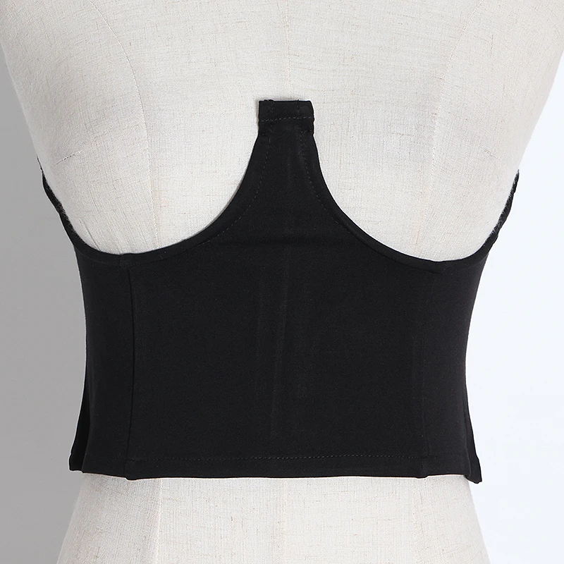 Женская футболка без рукавов TWOTWINSTYLE повседневная облегающая в Корейском стиле