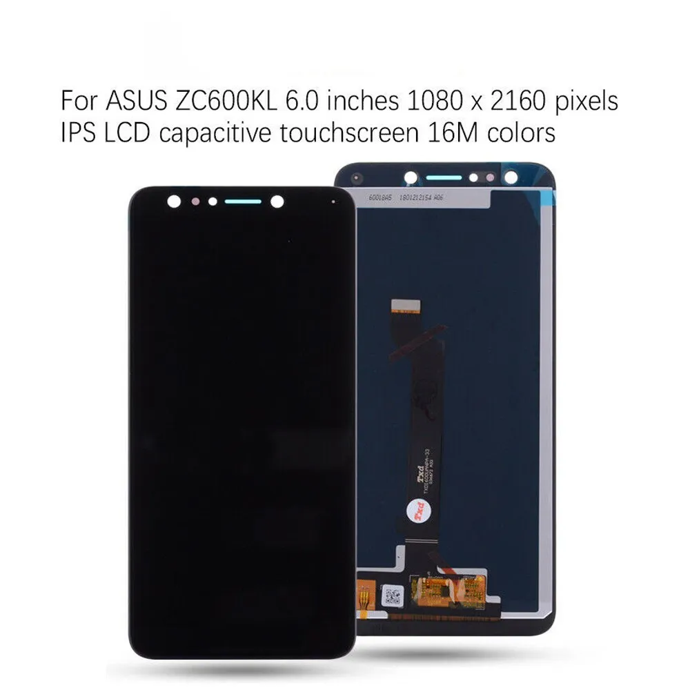 Оригинальный ЖК-дисплей 6 0 дюйма для ASUS ZenFone 5 Lite 2018 ZC600KL с сенсорным экраном в