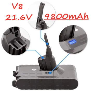 

2020 new 100% Original 21.6V 9800mAh Battery for Dyson V8 Absolute /Fluffy/Animal/ Li-ion Vacuum Cleaner rechargeable Battery