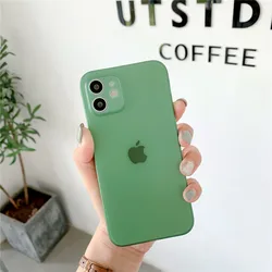 Luxury Ultra - Thin Shockproof Matte PP Phone Case - Slim, Clear, and Durable Cover - SE 2 2020 (Green)