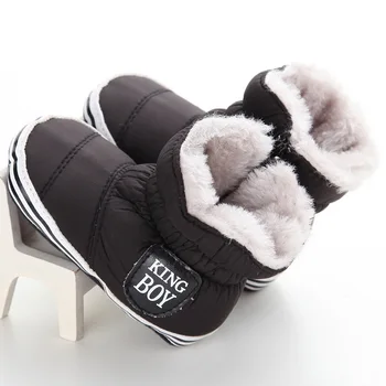 

Baby Boots Warm Winter Baby Boy Girl Shoes Thicken Soft Sole Infant Toddler Snow Boots Non-Slip Girls Shoes