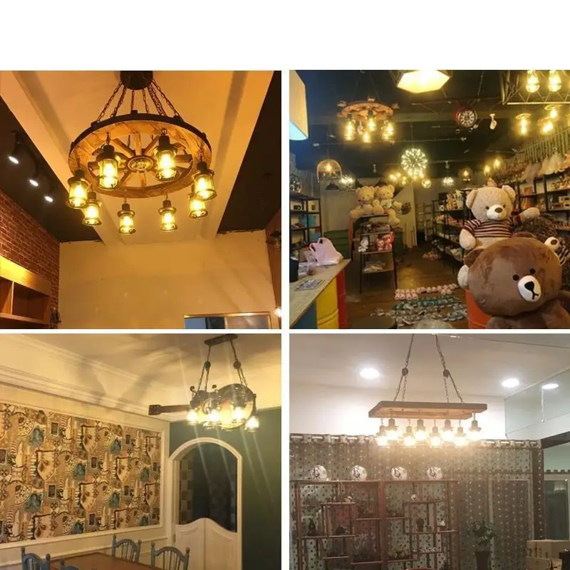 Обеденный стол домашний гантунг промышленный Декор Hanglamp Industrieel Декор для дома Подвеска светильник Лофт Висячие подвесной светильник