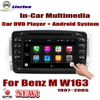 

Auto DVD Player GPS Navigation For Mercedes Benz M Class W163 1997-2005 Car Android Multimedia System Radio Stereo Head Unit