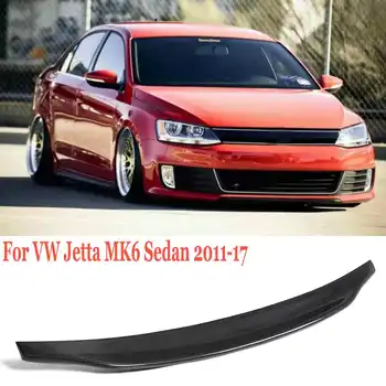 

Full Real Carbon Fiber Trunk Spoiler Wing with UV Coating Lip For VW For Volkswagen Jetta MK6 Sedan 2011-2017 Type A