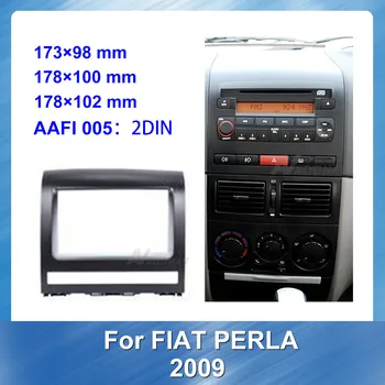 

Double Din Car Radio Fascia For FIAT PERLA 2009 Audio Media Player Cover Refitting Trim Kits DVD Panel Auto Stereo Frame Bezel