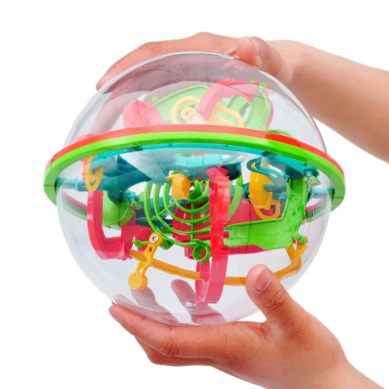 3D взрослых стерео Perplexus детей ролл-на обучающая игрушка магический шар мудрости кубический интеллект мяч Рубика скидка 299