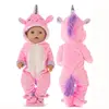 Suit+Shoes Dolls Outfit For 17 inch 43cm Baby Doll Cute Jumpers Rompers Doll Clothes 5