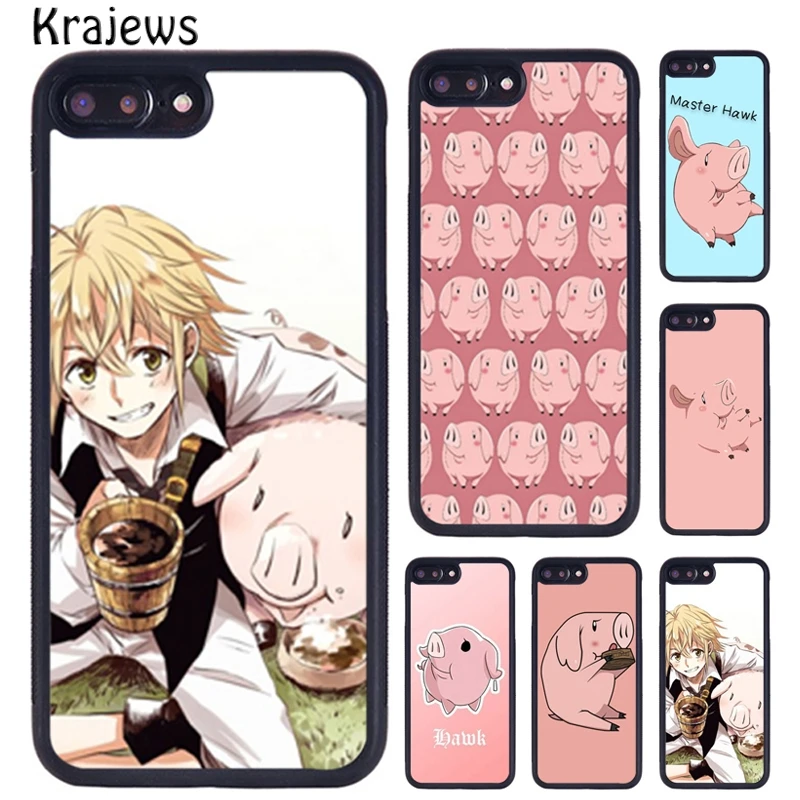 Чехол Krajews Hawk Seven Deadly Sins Nanatsu no Taizai для iPhone X XR XS 11 Pro MAX 5 6 6S 7 8 Plus samsung Galaxy S7 S8 S9 S10 |