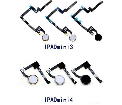 Home Flex For Ipad mini 3 iPad 4 Original Back Button Fingerprint Cable | Мобильные телефоны и аксессуары