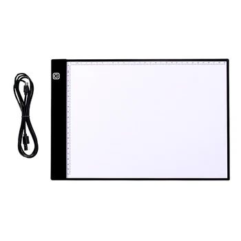 

LED Diamond Painting Light Pad Board Diamond Painting Accessories Tool Kits A4 Drawing Graphic Tablet Box