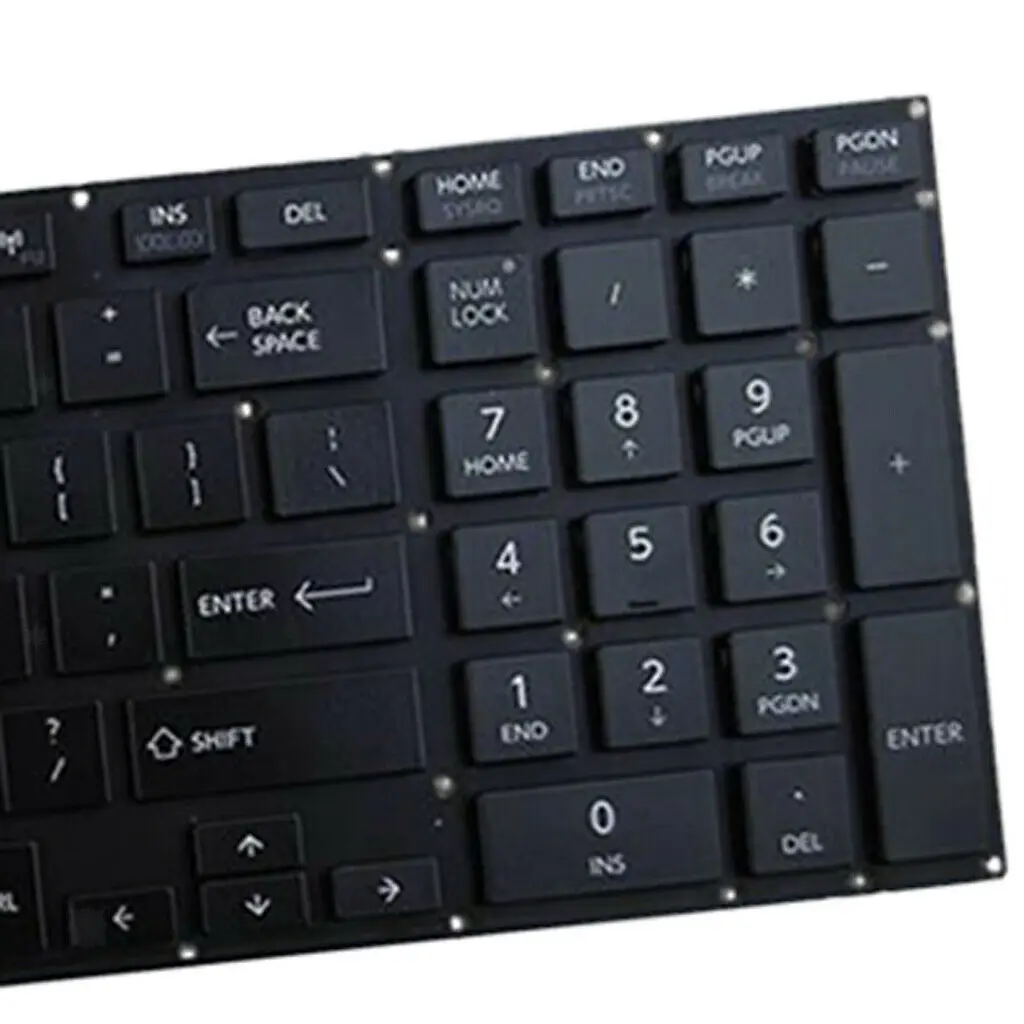 Для ноутбука Toshiba Satellite P50 P50t P50-A P55 P55-A P50T-A P50-B P75 P70-A Клавиатура ноутбука США раскладка для замены части с подсветкой на английском языке