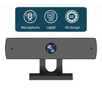 

HD 1080P Webcam Mini Computer Pc USB WebCamera With Microphone Computer Camera For Live Broadcast Video Conference Work