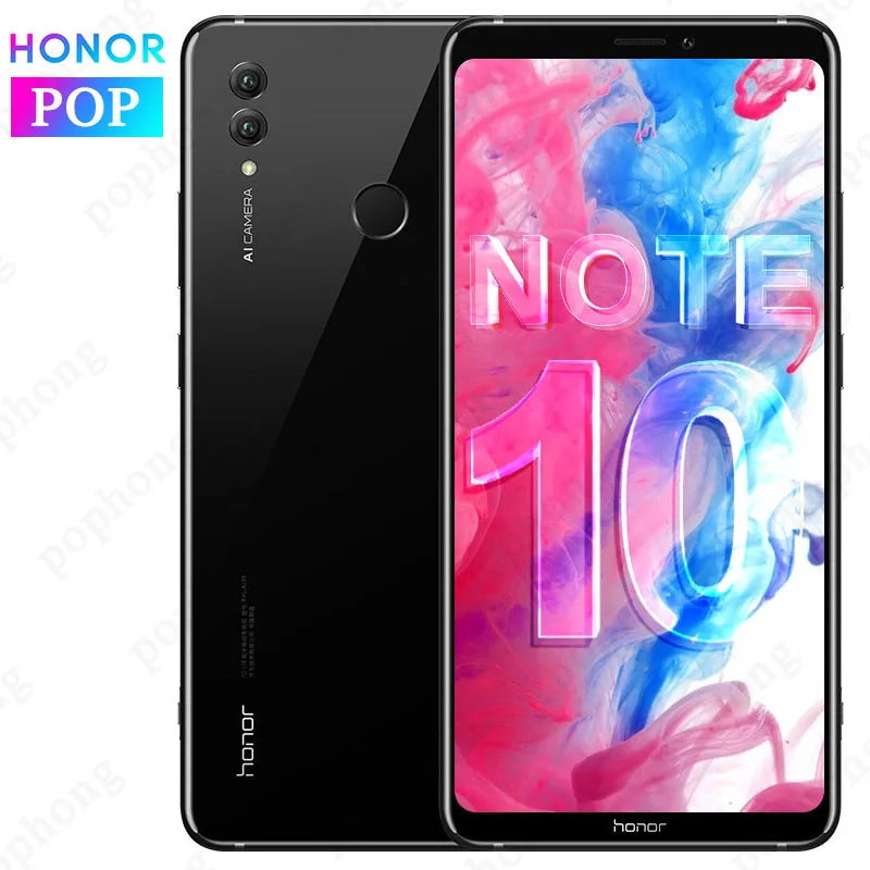 Оригинал HONOR Note 10 6/8 ГБ 128 Гб мобильный телефон 6 95 дюймов AMOLED Kirin 970 Восьмиядерный