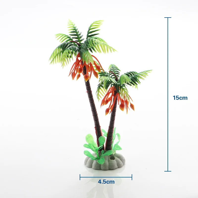 Aqua Bloom Plastic Plant Decor 6